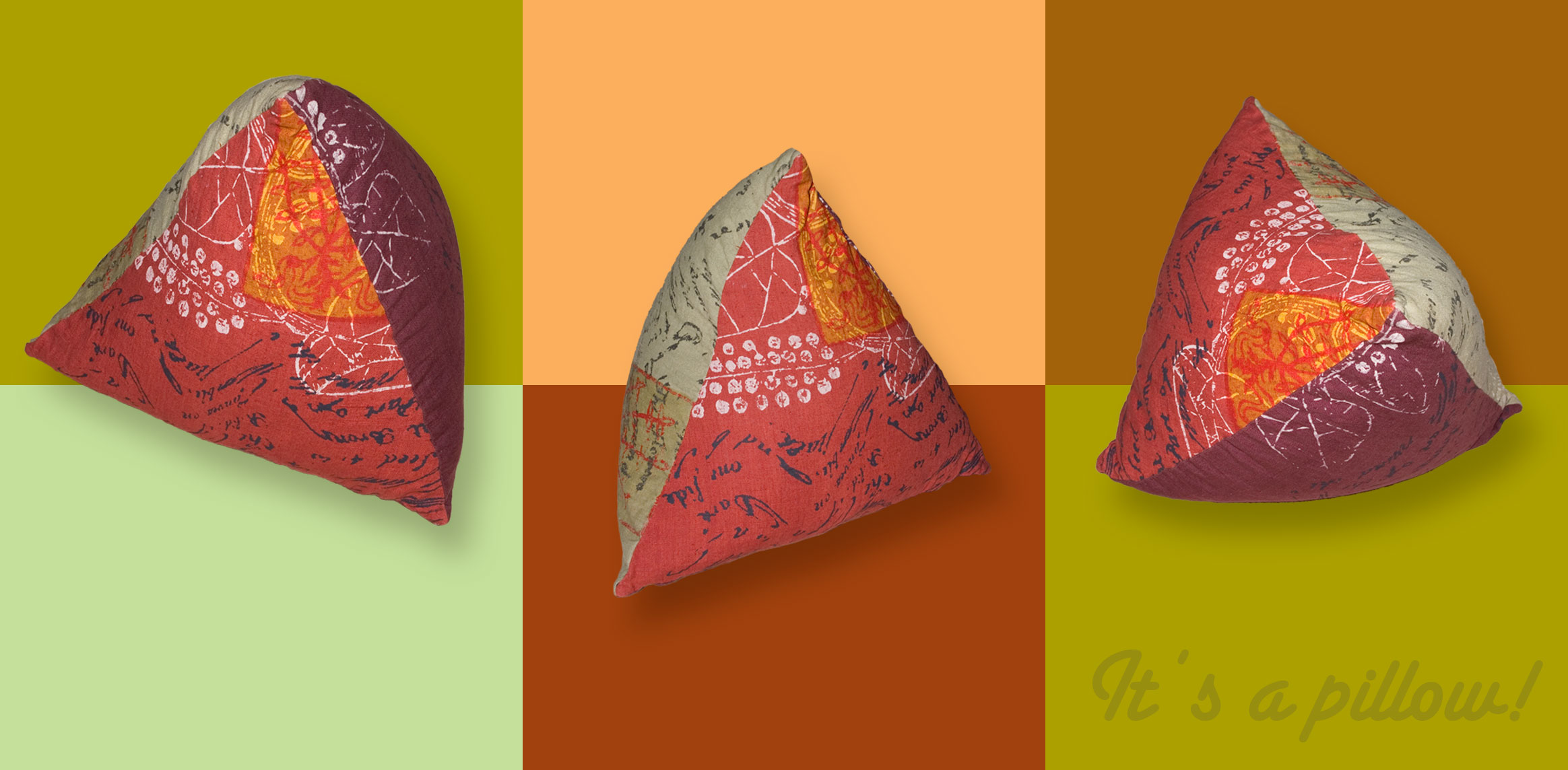 Pyramid 3D Pillow