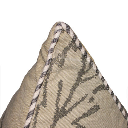 3D Pyramid Pillow - Cotton Slipcover, Down Insert - 14" Height - Image 3
