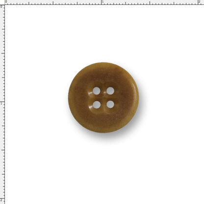 30 Ligne Corozo Nut Button - Tan 4-Hole