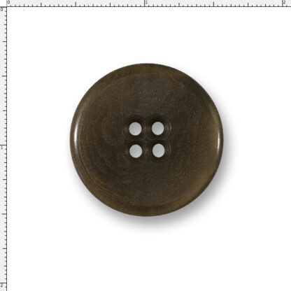 45 Ligne Corozo Nut Button – Brown 4-Hole – Assortment of 34