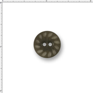24 Ligne Smoke Corozo Nut Button – Carved Hemstitch