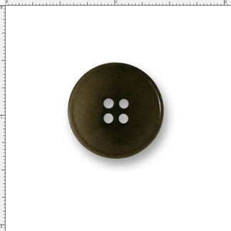 36 Ligne Olive Corozo Nut Button - Thin Rim