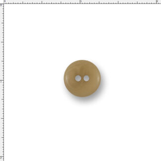 20 Ligne Tan Corozo Nut Button – Polished Taper