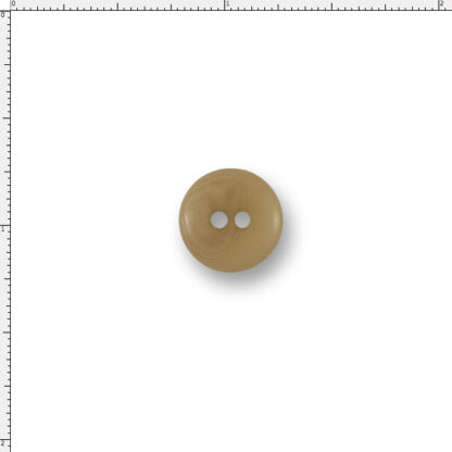 20 Ligne Tan Corozo Nut Button – Polished Taper