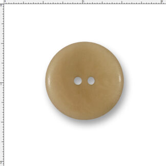 40 Ligne Tan Corozo Nut Button – Polished Taper