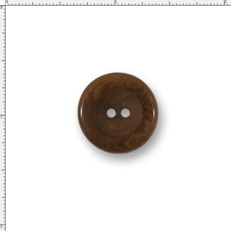 30 Ligne Brown Corozo Nut Button – Wide Rim