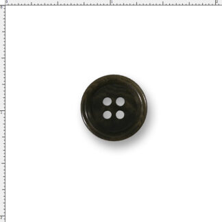24 Ligne Corozo Nut Button – Olive Carved Rim