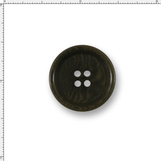 Corozo Nut Button – Olive Carved Rim