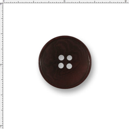 36 Ligne Wine Corozo Nut Button - Thin Rim