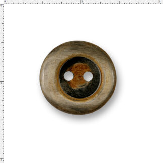 40 Ligne Carved Horn Ring Button