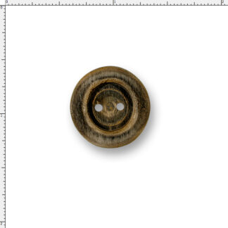 30 Ligne Carved Horn Ring Button