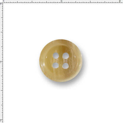 30 Ligne Taupe Two-Tone 4-Hole Plastic Buttons