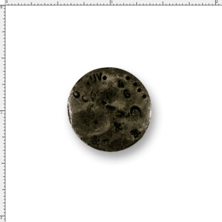 Hand Cast Button – 34 Line Pewter