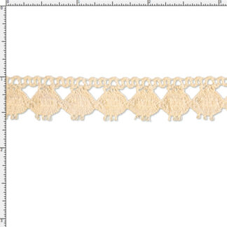 Cluny Lace – 1/2″ Natural Cotton – Bead Style