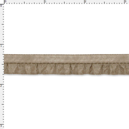 Mokuba Frill Tape – ½” Taupe