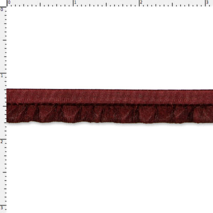 Mokuba Frill Tape – ½” Wine