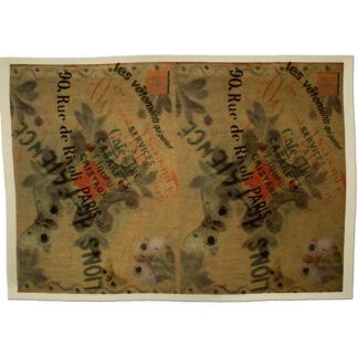 Fabric Panel – Rayon Georgette – Original Print
