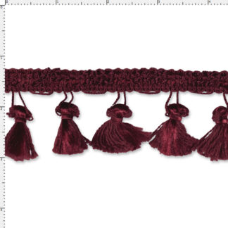 Tassel Fringe – 2″ Wine