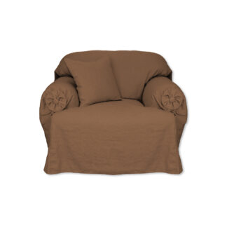 Cotton Canvas Chair Tuck-in Slipcover