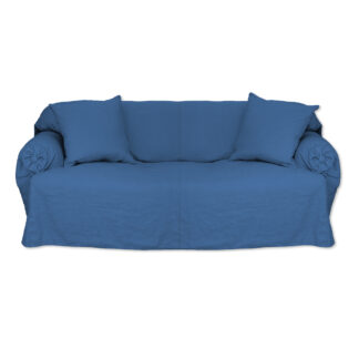 Cotton Canvas Sofa Tuck-in Slipcover