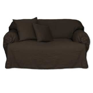 Linen Loveseat Tuck-in Slipcover