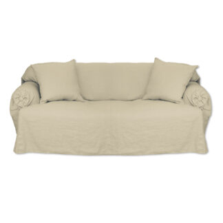 Linen Sofa Tuck-in Slipcover