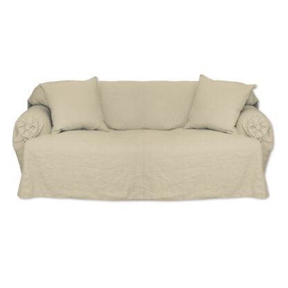 Linen Sofa Tuck-in Slipcover